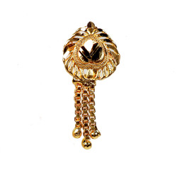 Novelika Latest Stylish Golden Tone Traditional Chandelier Earring set for Women Girls - ER1012