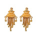 Novelika Latest Stylish Golden Tone Traditional Chandelier Earring set for Women Girls - ER1014