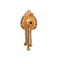 Novelika Latest Stylish Golden Tone Traditional Chandelier Earring set for Women Girls - ER1015