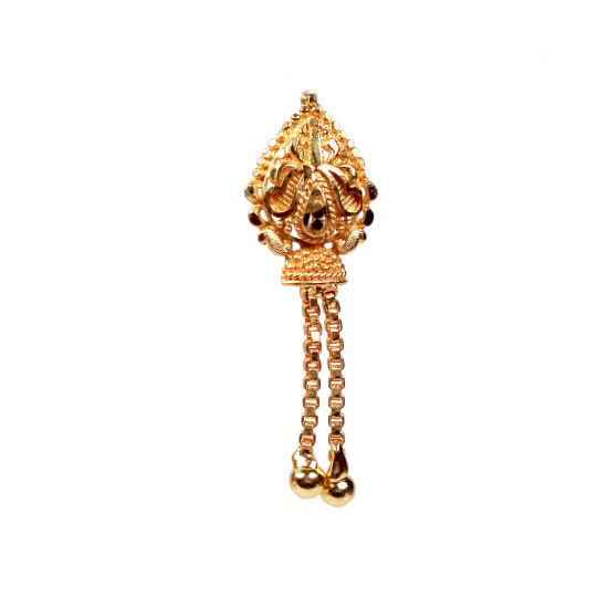 Novelika Latest Stylish Golden Tone Traditional Chandelier Earring set for Women Girls - ER1016