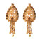 Novelika Latest Stylish Golden Tone Traditional Chandelier Earring set for Women Girls - ER1018