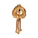 Novelika Latest Stylish Golden Tone Traditional Chandelier Earring set for Women Girls - ER1020