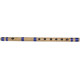 Novelika Indian Bansuri Flute - C Scale Musical Flute Musical Instruments