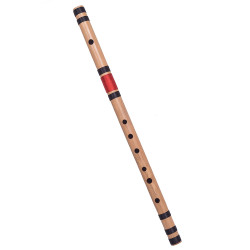 Novelika Flutes C Scale Natural Right Handed Bamboo Bansuri size 19 inches Novelika Flutes C Scale Natural Right Handed Bamboo Bansuri size 19 inches