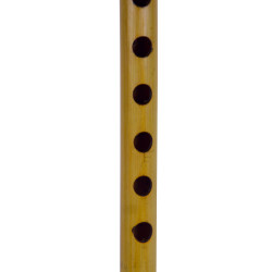 Novelika Scale B # Natural Polished Bamboo Flute Bansuri B # Professional Flute - 14 Inch