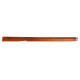 Novelika Scale A # Natural Polished Bamboo Flute Bansuri A # Professional Flute - 12 Inch
