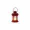 NOVELIKA - Decorative Metal Lantern Orange-Red Brown Set of 3 (NA737)
