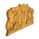 Novelika Brass Wall Hanging Idol Showpiece Shri Tirupati Balaji Shankha Chakra Tilak namalu Hanging Door Decoration Novelika Brass Wall Hanging Idol Showpiece Shri Tirupati Balaji Shankha Chakra Tilak namalu Hanging Door Decoration