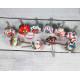 Novelika Ceramic knobs Kitchen Cupboard Knobs Drawer Pull Home Set of 10 Piece - KN0017