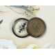 Novelika Beautiful mull of Galloway Scotland 's most southerly point brass compass Brass Pocket Compass Outdoor Navigation  ( L3712896 ) 