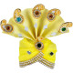 Novelika Laddu Gopal Mukut Beautiful Colorful Flower Pagdi of Ladoo Gopal Ji Set of 6 (LGM001)