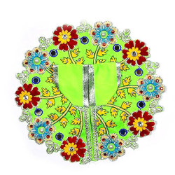 Novelika Ladoo Gopal Poshak God Dress Bhagwaan Ki Poshaak Laddu Gopal Idols Set Of 5 (LGD007)