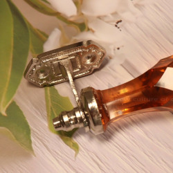 Door Handle Cut Crystal Brown Color Drawer, Cabinet, Cupboard, Wardrobe Interior