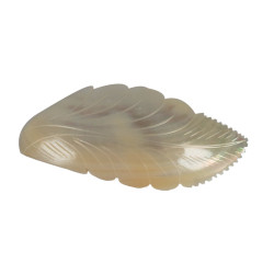 Novelika Premium Quality Snakh Hairclip Natural Mother Of Pearl Hair clip with Horn Stick  - CL14010