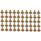 Novelika Nose Pins Studs Diamond Nose Pins For Women And Girl Set Of 50 - ER75713012