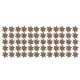 Novelika Nose Pins Studs Diamond Nose Pins For Women And Girl Set Of 50 - ER75713012