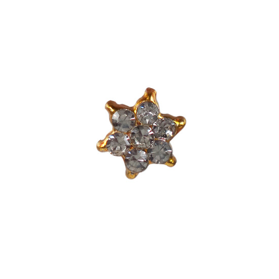 Novelika Nose Pins Studs Diamond Nose Pins For Women And Girl Set Of 50 - ER75713012