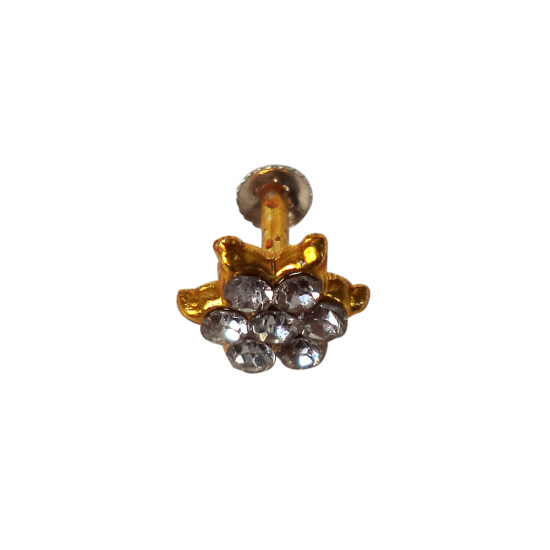 Novelika Nose Pins Studs Diamond Nose Pins For Women And Girl Set Of 50 - ER75713012