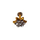 Novelika Nose Pins Studs Diamond Nose Pins For Women And Girl Set Of 50 - ER75713012