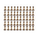 Novelika Nose Pins Studs Diamond Nose Pins For Women And Girl Set Of 50 - NS13011