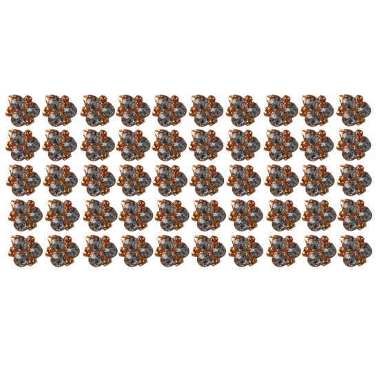 Novelika Nose Pins Studs Diamond Nose Pins For Women And Girl Set Of 50 - NS13011