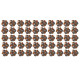 Novelika Nose Pins Studs Diamond Nose Pins For Women And Girl Set Of 50 - NS13011