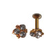 Novelika Nose Pins Studs Diamond Nose Pins For Women And Girl Set Of 50 - NS13011