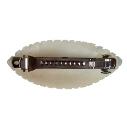 Premium Quality Snakh Hairclip Natural Mother Of Pearl Hair clip - CL14007
