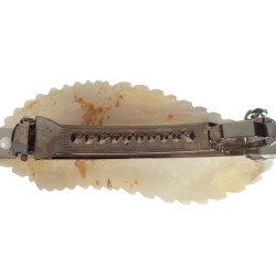 Premium Quality Snakh Hairclip Natural Mother Of Pearl Hair clip -CL1408