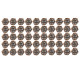 Novelika Nose Pins Studs Diamond Nose Pins For Women And Girl Set Of 50 - NS13014