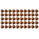 Novelika Nose Pins Studs Diamond Nose Pins For Women And Girl Set Of 50 - NS13015