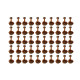 Novelika Nose Pins Studs Diamond Nose Pins For Women And Girl Set Of 50 - NS13015