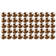 Novelika Nose Pins Studs Diamond Nose Pins For Women And Girl Set Of 50 - NS12016