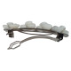 Novelika Back clips hair clips for women accessories for hair, hair clutches for women, hair clips for girls stylish women hair accessories for women stylish clips - CL1403