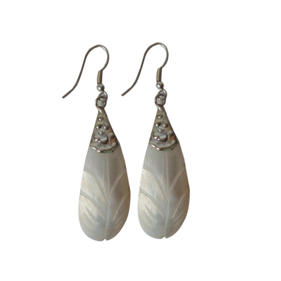 Novelika Latest Stylish Traditional Dangle Earring Sea shell Earring set for Women Girls - SER15019