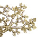 Novelika Brass Wall Hanging Tree Traditional Decorative Decor Sucess Vastu Fengshui Showpieces for Home Office 