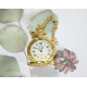 Novelika Beautiful Gold Color Horse Design Brass Pocket Watch for Gift and Home Decor (1880045) 