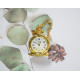 Novelika Beautiful Gold Color Horse Design Brass Pocket Watch for Gift and Home Decor (1880045) 