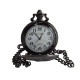 Novelika Beautiful Black Color Steam Engine Design Brass Pocket Watch for Gift and  Home Decor ( 1880049 )