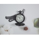 Novelika Beautiful Black Color Steam Engine Design Brass Pocket Watch for Gift and  Home Decor ( 1880049 )