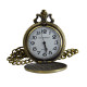 Novelika Beautiful Olive Color Dear Design Analog Brass Pocket Watch for Gift and Home Decor ( 1880061 )