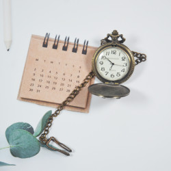 Novelika Beautiful Olive Color Dear Design Analog Brass Pocket Watch for Gift and Home Decor ( 1880061 )