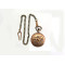 Novelika Beautiful Brown Color Horse Riding Design Analog Brass Pocket Watch for Gift and  Home Decor ( 1880062 )