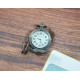 Novelika Beautiful Olive Color Paris Tower Design Analog Brass Pocket Watch for Gift and Home Decor ( 1880070 )