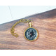 Novelika Beautiful Gold Color  Open Dial Brass Pocket Watch for Gift and Home Decor (1880072) 
