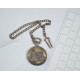 Novelika Beautiful Olive Color Bridge Design Analog Brass Pocket Watch for Gift and Home Decor ( 1880074 )