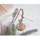 Novelika Beautiful Brown Color Analog Brass Pocket Watch For  Gift And Home Decor ( 1880079 )