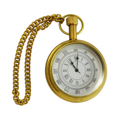 Novelika Beautiful Gold Color  Open Dial Brass Pocket Watch for Gift and Home Decor (1880081) 