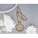 Novelika Beautiful Design Steam Engine Analog Brass Pocket Watch for Gift and Decor (1880082)