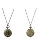 Novelika Metal Locket Pocket Watch Long Chain with Roman Numbers for Women Men Vintage Style Round Dial Quartz Cover Bronze with Wooden Box Novelika Metal Locket Pocket Watch Long Chain with Roman Numbers for Women Men Vintage Style Round Dial Quartz Cover Bronze with Wooden Box